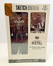 McFarlane DC The Batman Who Laughs Sketch Edition Gold Label SDCC 2023 Exclusive