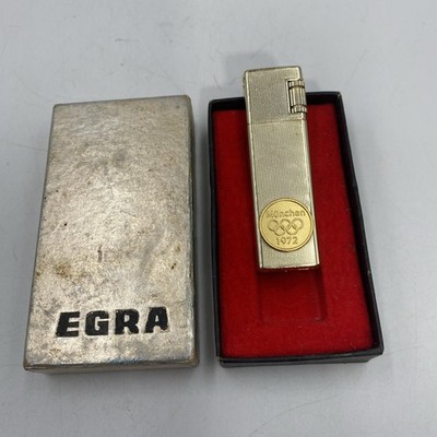 Vintage Olympic Games Lighter 1972 EGRA BUTANE GS Gas