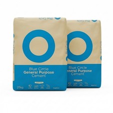 2 x Blue Circle General Purpose Cement 25kg Ready Mix Mortar Concrete Bulk