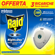 Raid Night & Day Nachfüllpackung, Elektrisch...