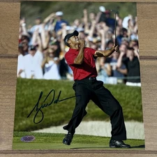 Tiger Woods Signed Autographed 8x10 Photograph COA Hologram