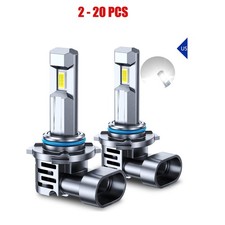 2-20X HB3 9005 LED Headlight Bulb Hi Lo Beam 24000LM 6500K White Lamp Canbus 20S