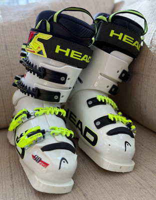 head raptor 90 RS ski race boots 273 mm  size 22-23.5  junior or women.