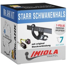 Anhängerkupplung starr für Ford Focus IV Turnier ab 18 + 7polig spezifisch