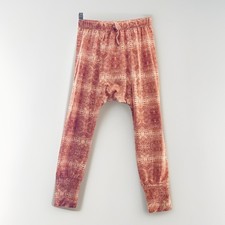 Kate Quinn 5Y Bamboo Rust Red Croc Animal Print Elastic Panda Legging Pants