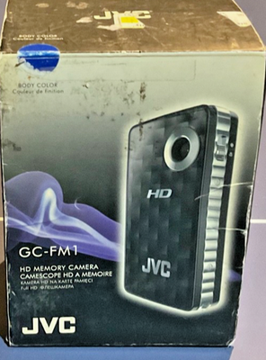 JVC GC-FM1 Camcorder - Black ice for sale online | eBay