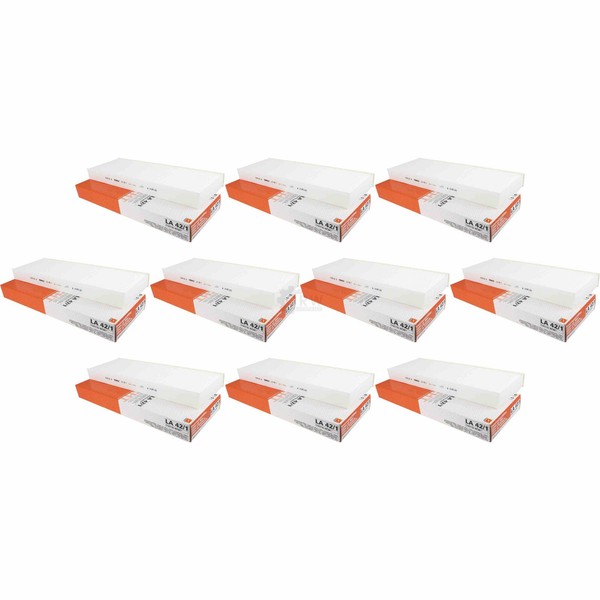 10X Mahle Knecht La 42/1 Filter Innenraumluft Pollenfilter Innenraumfilter-image