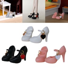 High Heeled Shoes Doll Figure Shoes for Dolls, BJD Doll High Heels 1/6 Fashion