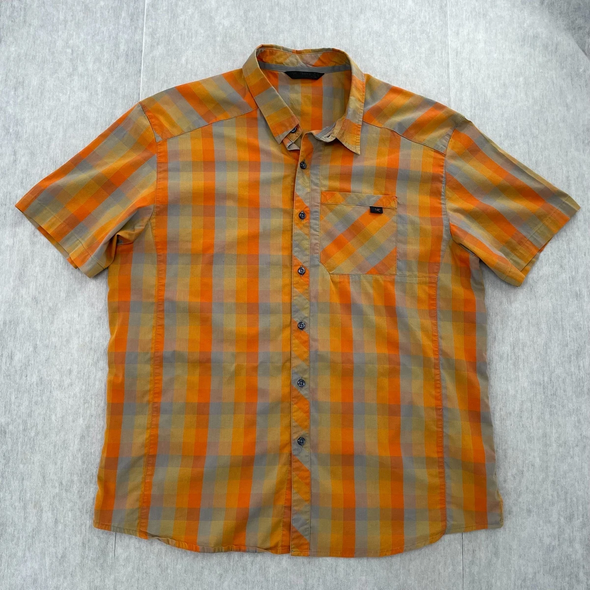ARCTERYX Chemise Homme À Carreaux Brohm Regular Fit S/S ARCTERYX Chemise Homme À Carreaux Brohm Regular Fit S/S