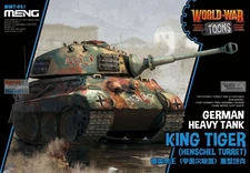 MNGWWT021 Meng World War Toons - King Tiger (Henchel Turret)