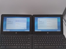 Lot of 2  HP Chromebook 11A G6 EE Laptop/4GB RAM/16GB SSD