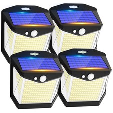Solar Security Lights Outdoor Garden - 248 LED Solar Powered Outside Light 3