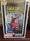 Funko Pop! Spider-Man Amazing Fantasy 05 Comic Cover Walmart Exclusive