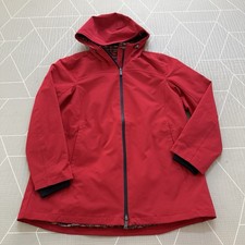 Pendleton Waterproof Breathable Rain Trail Jacket Women  s Large Red