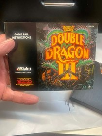 Double Dragon 3 Sacred Stones NINTENDO NES COMPLETE CIB ORIGINAL