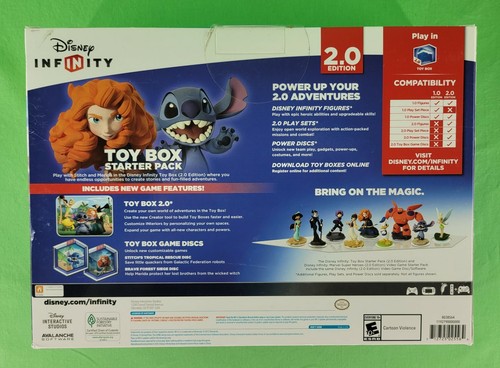 DISNEY INFINITY TOY BOX STARTER PACK EDICIÓN 2.0 (NINTENDO WII U) ¡GUAU!🔥 - Imagen 2 de 2