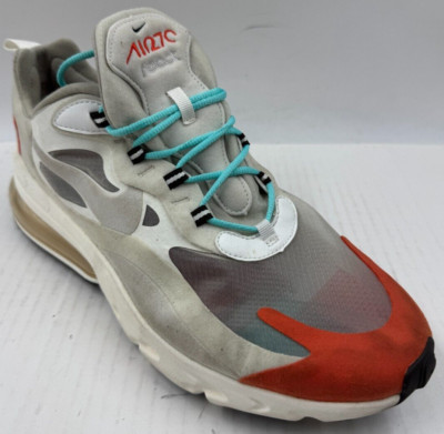 Nike Air Max 270 React Men Sneaker 12 Light Beige Chalk Running Shoes AO4971-200