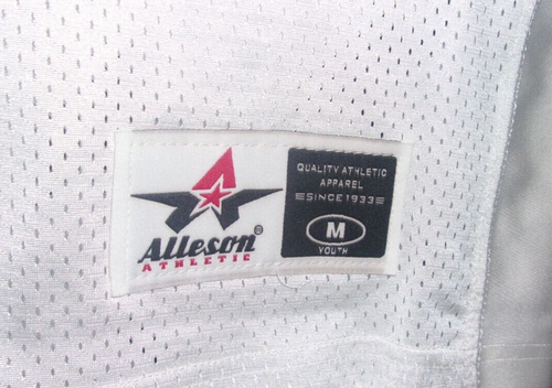 GRANVILLE GRIZZLIES FOOTBALL JERSEY Alleson Athletic white #34 YOUTH MED dealer - Bild 4 von 4