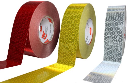 30m x 5cm REFLEXBAND KONTURMARKIERUNG REFLEKTIERENDES KLEBEBAND passend für LKW - Picture 5 of 6
