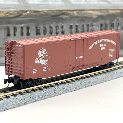 Micro-Trains N Scale Denver Intermountain 50ft Plug Door Std Boxcar Special Run