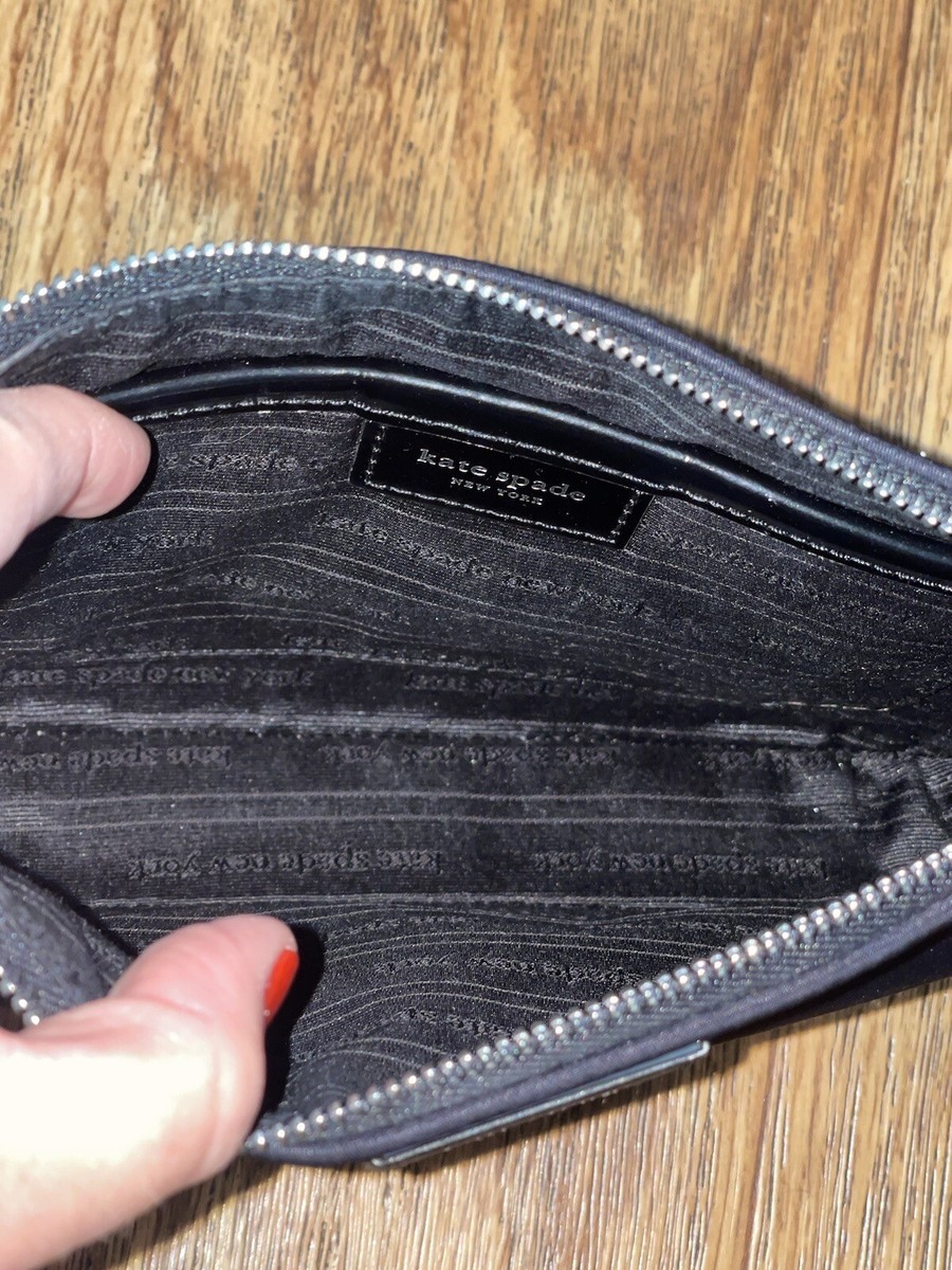 Kate Spade Sam Icon KSNYL nylon Mini Pochette Phone Wristlet Kate Spade Sam Icon KSNYL nylon Mini Pochette Phone Wristlet