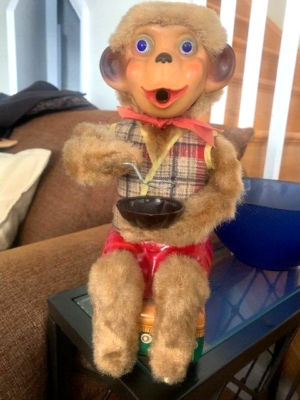 Bubble Blowing Monkey 1950's Japan Brand New in Original Box | eBay