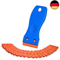 Kunststoff Schaber Mit 20 Kunststoff Klingen,Plastikspachtel, Plastik Schaber