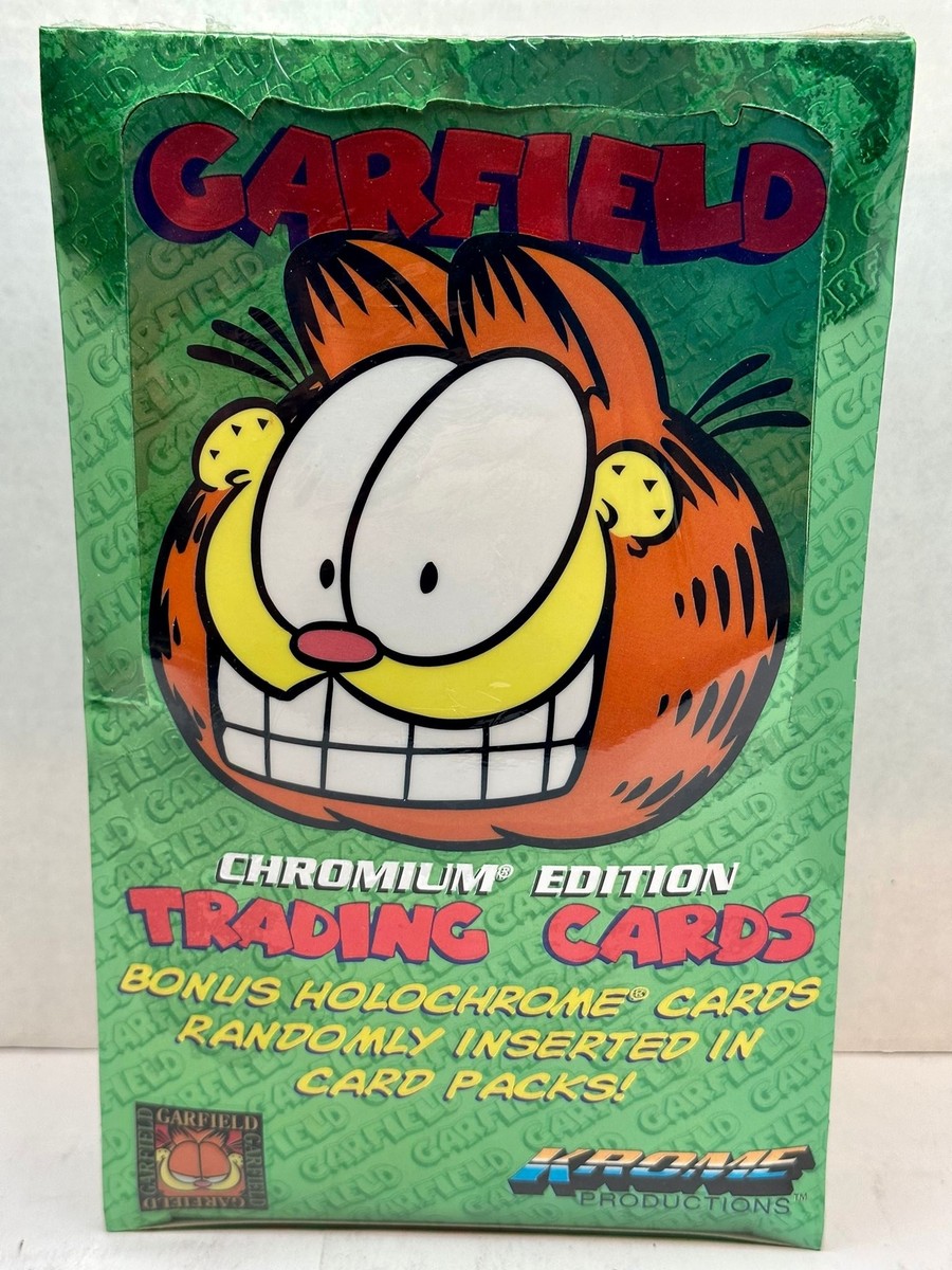 Garfield Chromium Edition Trading Card Box 24 Packs Factory Sealed