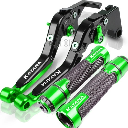 Para SUZUKI KATANA GSX600F 89-07 Motocicleta Embrague Palancas Manillar Empuñadura - Imagen 8 de 20