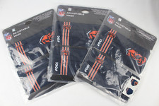 3 Packs of 2 NFL Chicago Bears ADULT SIZE Gameday Adjustable Face Mask