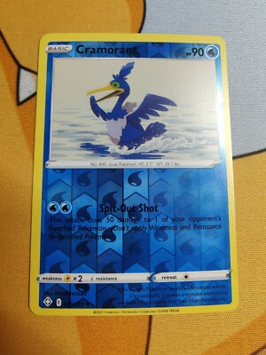 Cramorant | Reverse Holo | NM/M | Shining Fates 028/072 | Pokemon