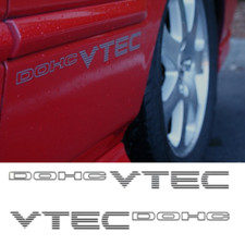 Dohc Vtec Stickers 92-00 Honda Civic Si Die Cut Vinyl Oem 1.2 X 16