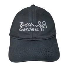 Busch Gardens Strapback Hat Blue Youth Embroidered Port Company
