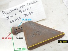 Piantone a saldare per cassone ribaltabile medi e pesanti per autocarri