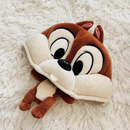Chip and Dale set of 2 Pair Fan Cap Hat Headband Plush Tokyo Disney Resort Japan - Picture 4 of 7