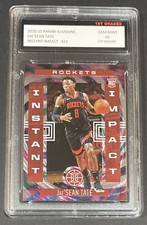 2020-21 PANINI ILLUSIONS JAE'SEAN TATE 1ST GRADED 10 INSTANT IMPACT #21 RC 🔥