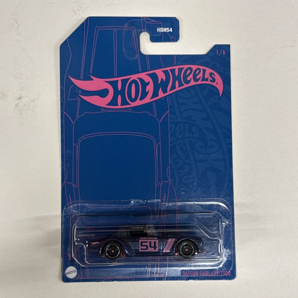 Case LOT of 24 - Hot Wheels Pearl and Chrome 2022 - Datsun Fairlady 2000 #1/6 - Image 2 of 4