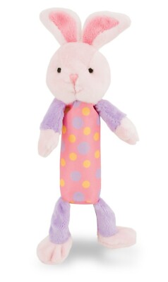 Rich Frog Squeak Easy Bunny Rabbit plush baby / small dog toy. New!