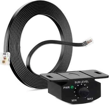 Universal Bass Control Knob with Extension Cable for Car Amp – Bass Volume Knob