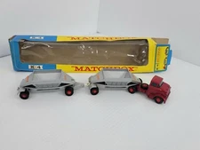 1964 Lesney MATCHBOX King-Size 'FRUEHAUF HOPPER TRAIN'---K4----see photos & more
