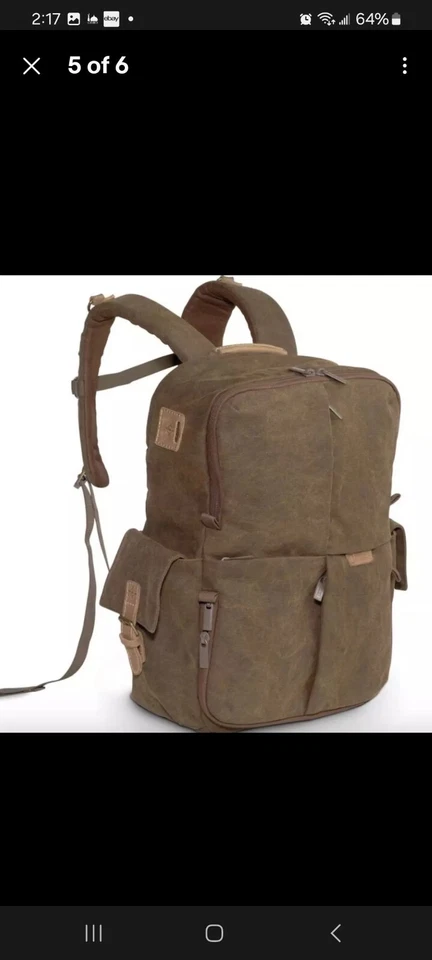 National Geographic Earth Explorers Backpack Traveling Photographers Camera Bag - Image 2 of 4