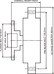 DAYCO FAN CLUTCH for TOYOTA LANDCRUISER 03/98-05/99 4.2L 6CYL DIESEL HZJ105R 1HZ - Picture 3 of 3