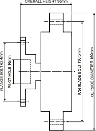 DAYCO FAN CLUTCH for TOYOTA LANDCRUISER 03/98-05/99 4.2L 6CYL DIESEL HZJ105R 1HZ - Image 3 of 3