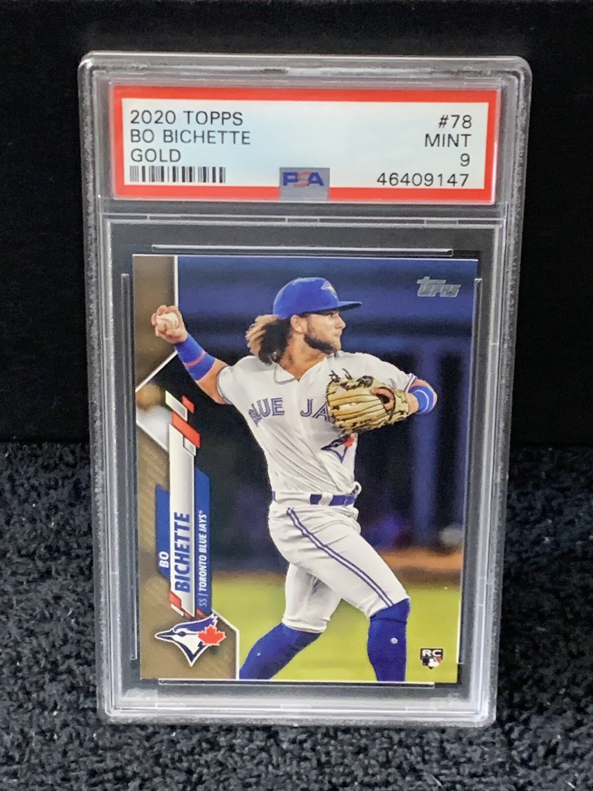 Bo Bichette 2020 Topps Gold RC /2020 PSA 9 Mint #78