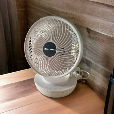 MYCARBON Leiser Ventilator mit Fernbedienung, 1800 m³/h, ECO, 3D-Modus