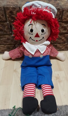 Vintage 2002 Raggedy Andy Doll-24 tall