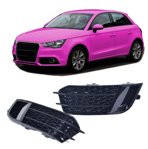 Grille Cache Antibrouillard Droite NEUVE Pour Audi A1 Phase 1 (2010-2014) - Pièce D'origine