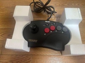 SNK NeoGeo Official CD Controller Pro Pad Black Rare Game equipment code NEO-GEO