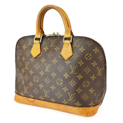 LOUIS VUITTON Monogram Alma ハンドバッグ Authentic LOUIS VUITTON Alma Monogram Hand Bag Purse #60604 | eBay