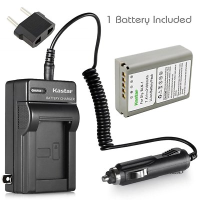 BLN-1 Battery & Charger for Olympus OM-D E-M1, OM-D E-M5, OM-D E-M5 Mark II